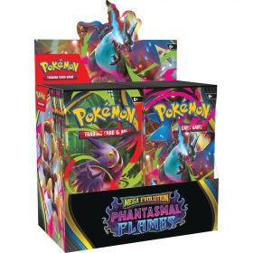   Pokémon: Mega Evolution - Phantasmal Flames - Booster Display