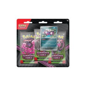   Pokémon TCG: Scarlet & Violet - Shrouded Fable - 3-Pack Blister - Pecharunt 